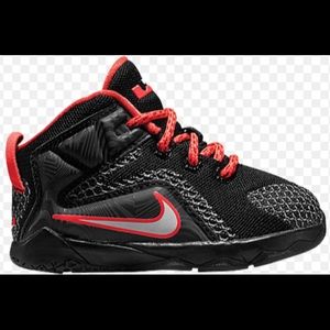 Kids Nike Lebron 12- Toddler Size 5C